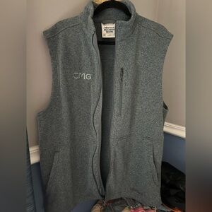 Marmot Mountain Works Men’s XXL Gray Sleeveless Vest w Logo